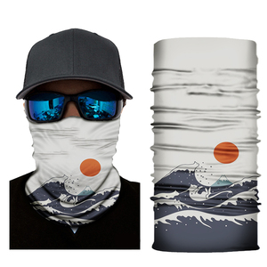 Custom bandana's bescherming UV unisex naadloze sjaal winddichte fietsbandana nekwarmer gaiter - Product Image 4