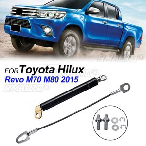 โช้คอัพฝาท้ายสแตนเลส 1 ชิ้น สำหรับ Toyota Hilux Revo M70 M80 ปี 2015 2016 2017 2018 - Product Image 1