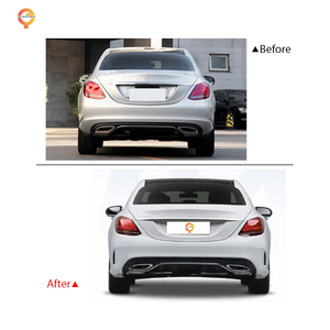 <span class=keywords><strong>Prix</strong></span> de qualité supérieure pièces de mise à niveau modifiées lifting Mercedes classe C Sports W205 <span class=keywords><strong>C63</strong></span> <span class=keywords><strong>amg</strong></span> kit carrosserie pour benz classe C 2019 2020 - Product Image 3