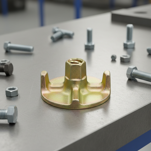 Tuerca de mariposa forjada de 15/17 mm para andamios y accesorios de encofrado para materiales de construcción - Product Image 1