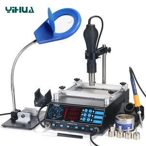 YIHUA 853AAA BGA rework station preheat hot air desoldering soldering rework station