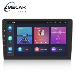 Autoradio Android 2 Din 1 + 32/2 + 64 Autoradio 9 "2.5D Écran tactile CarPlay & Android Auto GPS WIFI Hifi Audio FM RDS BT