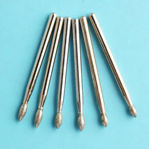 Tête de meulage diamantée droite à 3 poignées, outil de polissage pour meuleuse pneumatique de micro-gravure - Product Image 1