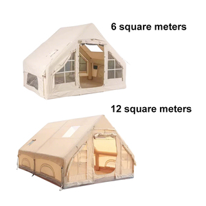 <b>Inflatable</b> PVC Portable <b>House</b> Tent for Camping Windproof & Rainproof Quick Setup for Outdoor Adventures - Product Image 2