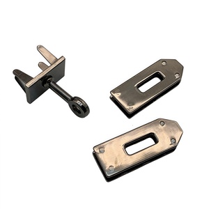 फैक्टरी प्रत्यक्ष: जस्ता मिश्र धातु 3-टुकड़ा लॉक सेट-प्लग लॉक, बैग और हैंडबैग के लिए धातु के सामान - Product Image 5
