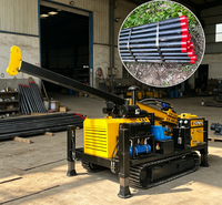 Foreuse hydraulique complète montée sur camion avec broche à couple élevé pour l'exploration minière profonde