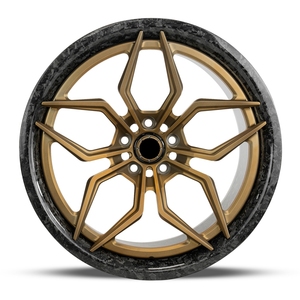 Juego de 2 Ruedas de Fibra de Carbono Forjadas para Porsche Panamera 911 718 991 992 993 996 711 918 Spider Cayman Taycan Gt3rs <span class=keywords><strong>488</strong></span> Gts <span class=keywords><strong>Gt</strong></span> - Product Image 4