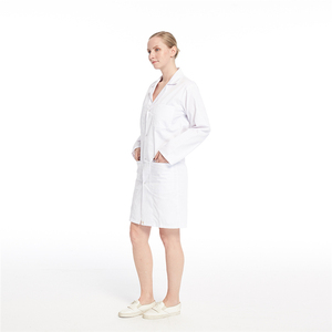 <span class=keywords><strong>Blouse</strong></span> d'infirmière en polyester 100% personnalisée <span class=keywords><strong>blouse</strong></span> et pantalon uniforme de médecin d'hôpital de <span class=keywords><strong>couleur</strong></span> pure - Product Image 2
