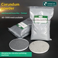 Poudre de carbure de silicium pour le ponçage, le polissage du jade, de l'émeraude, de l'ambre, le sablage et la finition des sols, 60-5000 mesh, 500g