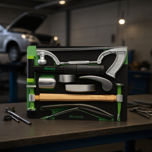 Juego de Herramientas de Reparación de Carrocería Fasano, Kit Profesional de 10 Piezas para Eliminar Abolladuras de Automóviles y Trabajos en Paneles - Product Image 3