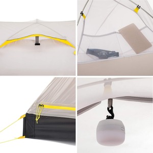 <span class=keywords><strong>Tente</strong></span> de randonnée légère Poteau en aluminium imperméable Double couche Alpinisme Ultraléger Camping Randonnée <span class=keywords><strong>Tente</strong></span> - Product Image 5