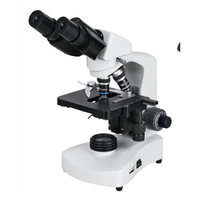 BestScope BS-2020B Portable Binocular Biological Microscope with 100x Objective and 10x Eyepiece Magnification Manual Focus