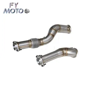 Downpipe For BMW S58 G80 M3 M4 2020+ With Flexpipe Style M PERFORMANCE