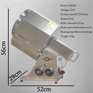 Tostador Eléctrico de Frutos Secos, Máquina para Tostar Castañas, Granos de Café, Cacahuetes, Semillas, Frutas y Nueces - Product Image 3