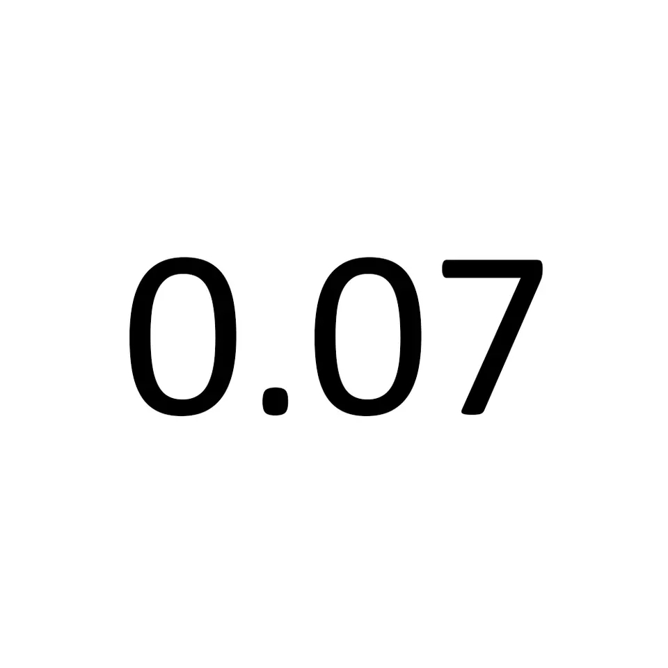 0.07