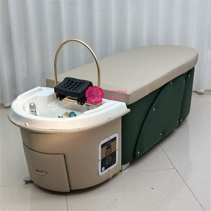 Yicheng Beauty Modern Thai Style <span class=keywords><strong>Spa</strong></span> Head Terapia de agua Cama de peluquería de belleza Cama de champú multifuncional con precio barato - Product Image 2
