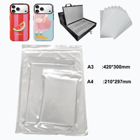 Fonlyu Film de Sublimation 3D Format A3 (420*300MM) – Feuilles de Papier de Sublimation à 4 Emplacements Haute Efficacité pour Photos Personnalisées en Magasin