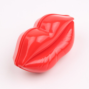 2 <span class=keywords><strong>in</strong></span> 1 moda rosso specchio per il trucco portatile da viaggio spazzola per capelli e specchio per ragazze strumenti di plastica per parrucchieri - Product Image 5