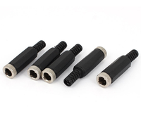 Nouveau connecteur d'alimentation CC Type C-Power CP-DC0101, prise mâle 5,5x2,1 mm, adaptateur à souder, matériau ABS, certifié CE