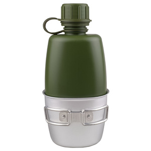<b>Free</b> sample FTactical canteen <b>kettle</b> made of durable, lightweight <b>plastic</b> for outdoor safety - Product Image 5