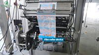 Machine d'emballage verticale automatique VFFS haute vitesse pour bonbons et confiseries molles (2-200g), 150-220 sachets/min, qualité alimentaire