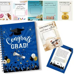 สมุดบันทึกของขวัญสำหรับการเอาตัวรอดในวิทยาลัย ขนาด 5x7 นิ้ว เข้าเล่มแบบสันห่วง 25 หน้า มี 3 แบบปกให้เลือก ปกกระดาษพิมพ์ลาย - Product Image 3