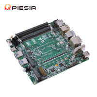 Large plage de température -20~60 ° Carte mère industrielle C DC 12-19V intégrée Alder Lake Dual DDR4/5 Dual M.2 2280