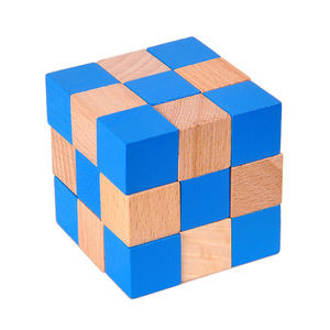 Giocattolo educativo HOYE artigianato 2023 nuovo legno serpente cubo <span class=keywords><strong>di</strong></span> pensiero logico giocattoli <span class=keywords><strong>di</strong></span> <span class=keywords><strong>logica</strong></span> in legno <span class=keywords><strong>Puzzle</strong></span> <span class=keywords><strong>di</strong></span> <span class=keywords><strong>logica</strong></span> - Product Image 2