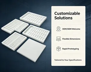 Plateau en mousse EPE multi-compartiments avec grille intégrée pour l'emballage - Product Image 1