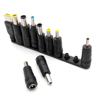 Hot 10 pièces/ensemble universel pour ordinateur portable, chargeur d'alimentation cc adaptateur embouts connecteur Jack à prise de charge