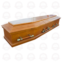 Ataúd y Urna Funeraria de Madera Maciza de Estilo Europeo de Alta Relación Calidad-Precio |   Ecológico, Ligero |   Hecho en China