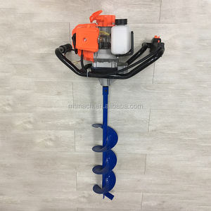 गर्म बिक्री पृथ्वी शोर ड्रिल 250 मिमी मिट्टी ऑगर 52cc पृथ्वी ऑगर मशीन - Product Image 5