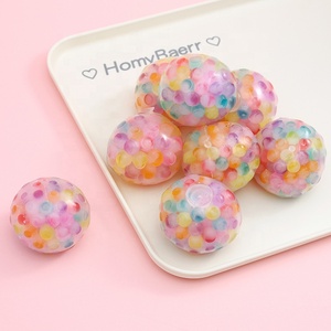 JO Trending Products New Arrivals Sensory Fidget Toys 6*6cm TPR Squeeze Colorful <b>Beads</b> Ball Satisfying for Kids 14 Years & up - Product Image 5