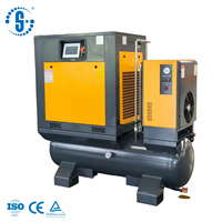 Compresseur d'air combiné 4 en 1 avec sécheur CM4-007, conception compacte pour les espaces restreints, OEM/ODM disponible
