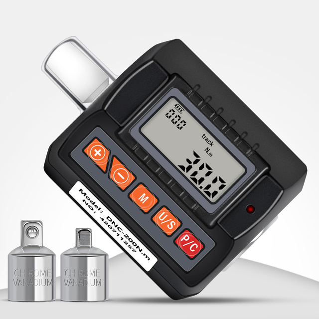DiTimes High Quality DNC-200N.M Digital Torque Meter Large Backlit Electronic Display Torque Gauge Bicycle Vehicle Maintenance 1