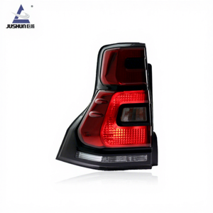 Feux arrière LED Jushun modifiés 18-20 pour Prado, lentille rouge, matériau ABS, étanches, clignotants et feux de position - Product Image 1