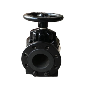 Válvulas de Compuerta de Diafragma de Hierro Fundido Tipo Brida EPDM DN40 DN80 DN150 de Alta Calidad - Product Image 2