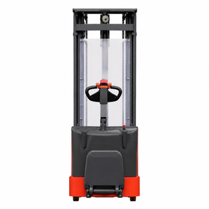 Hot Sell 1.6 Ton Full Electric Pallet Stacker PU Wheels CE Approved Electric Forklift Stacker for Warehouse Logistics <b>Handling</b> - Product Image 1
