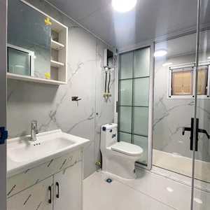 บ้านเคลื่อนที่พับได้ขนาด 40 ฟุต 20 ฟุต บ้านขนาดเล็ก บ้านสำเร็จรูปพร้อมอยู่ บ้านคอนเทนเนอร์สำเร็จรูป บ้านสองห้องนอนแบบขยายได้ CT-Expandable S - Product Image 1