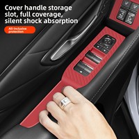 Pour Toyota Alphard 2023-2025 – Cache-boutons de lève-vitres en silicone – Accessoires de protection et d'amélioration de l'intérieur de la voiture