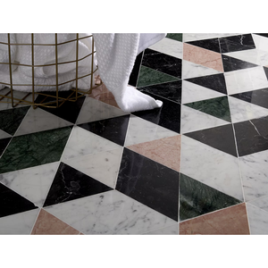 SH đá hiện đại bằng tia nước huy chương tường đá cẩm thạch Gạch Mosaic ROSA Hồng Đánh Bóng Hiện Đại đá cẩm thạch Thiết kế sàn cho khách sạn và biệt thự - Product Image 1