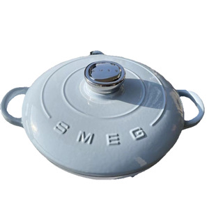 Casserole rétro 4,2 L 24 cm sans couvercle, compatible gaz et induction, poignée universelle, Italie - Product Image 4