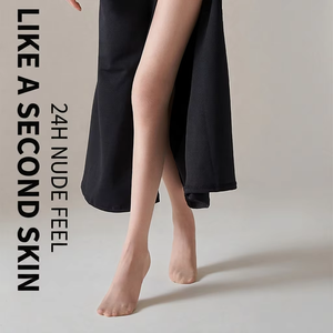 Collants ultra-fins transparents et sensuels en maille pour l'été, 40D, effet brillant, résistants aux déchirures, lingerie sexy - Product Image 2