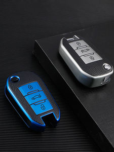 Custodia in pelle per chiave a distanza per auto per Peugeot 208 3008 308 508 408 2008 307 4008 per <span class=keywords><strong>Citroen</strong></span> C4 C3 C6 <span class=keywords><strong>CACTUS</strong></span> C8 guscio protettivo - Product Image 5