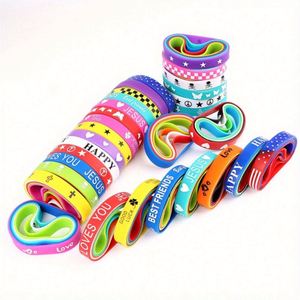 Pulseras de Silicona Personalizadas de Alta Calidad Sin Pedido Mínimo con Regalo - Product Image 2