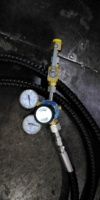 Kit de gas de llenado de gas SF6 con tubería de carga especializada SF6 y adaptador SF6 para GIS / GCB/ GIT utilizado para Switch Gear