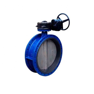 Vanne papillon en fonte ductile à commande manuelle Jfl Awwa C504 avec joint d'étanchéité Dn50, livraison gratuite, fournie par l'usine - Product Image 4