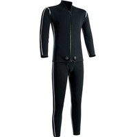 Combinaison de plongée en néoprène respirante et chaude pour le triathlon et la pêche sous-marine, deux pièces, 3 mm et 5 mm, pour la plongée libre