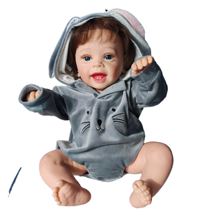 Kit de Muñeca Reborn de Silicona, con Piel Realista, Miniatura, con Lágrimas, para Operaciones Colombianas, Bebé Grande - Product Image 1