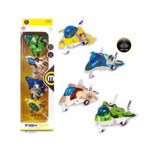 2023 Wholesale Alloy Model Plane Pull Back Diecast Wheel Aero mini Plane Matel Fighter Aircraft Toy